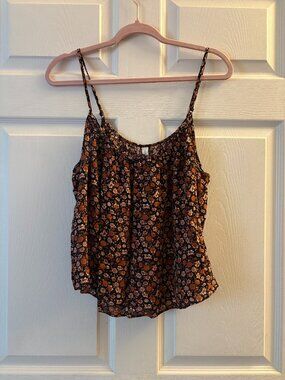 Women's Gentle Fawn Floral Tank Top Size Large